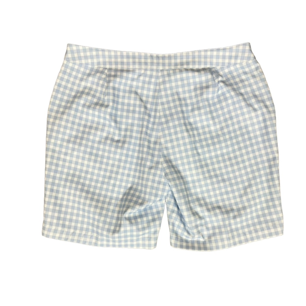 Callaway Women’s Opti-Dri Gingham Print Golf Shorts (E-1) - Picture 3 of 10